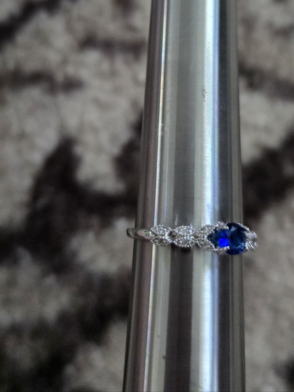 Blue Stone Ring - Picture 3 of 3